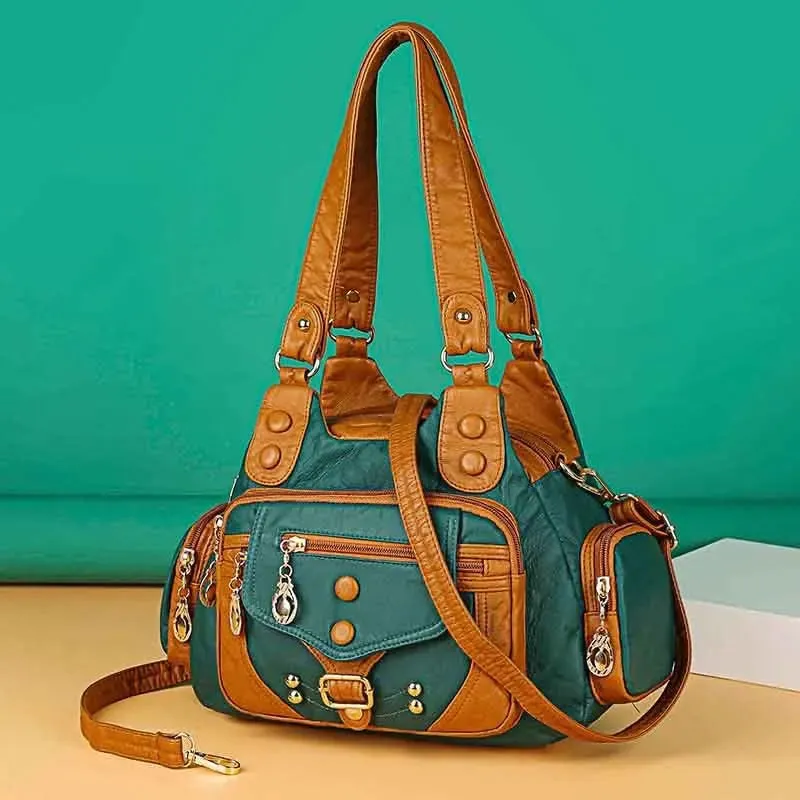 Guadalupe® | Stylish shoulder bag made from soft vegan leather