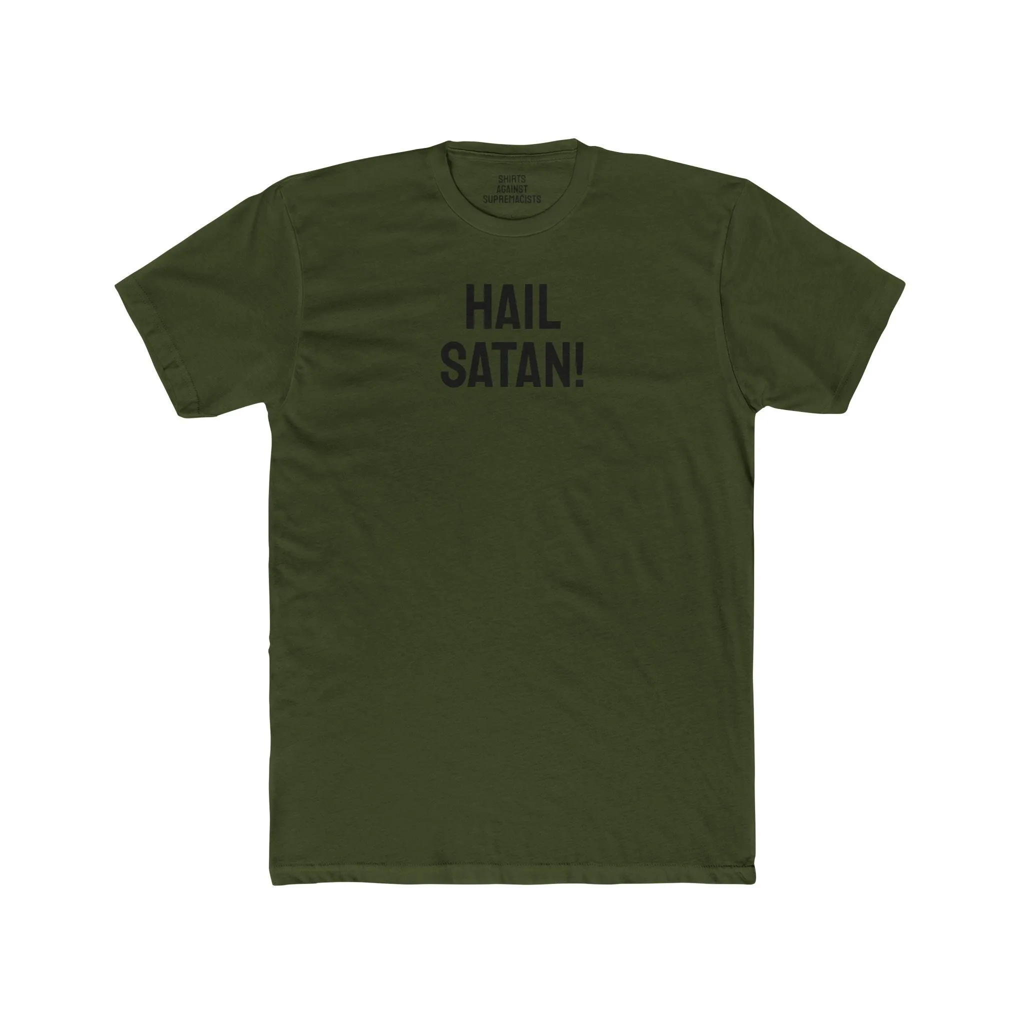 Hail Satan - Unisex Cotton Crew Tee