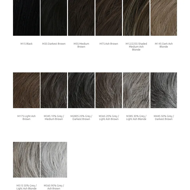 HairUWear HIM Collection Sharp