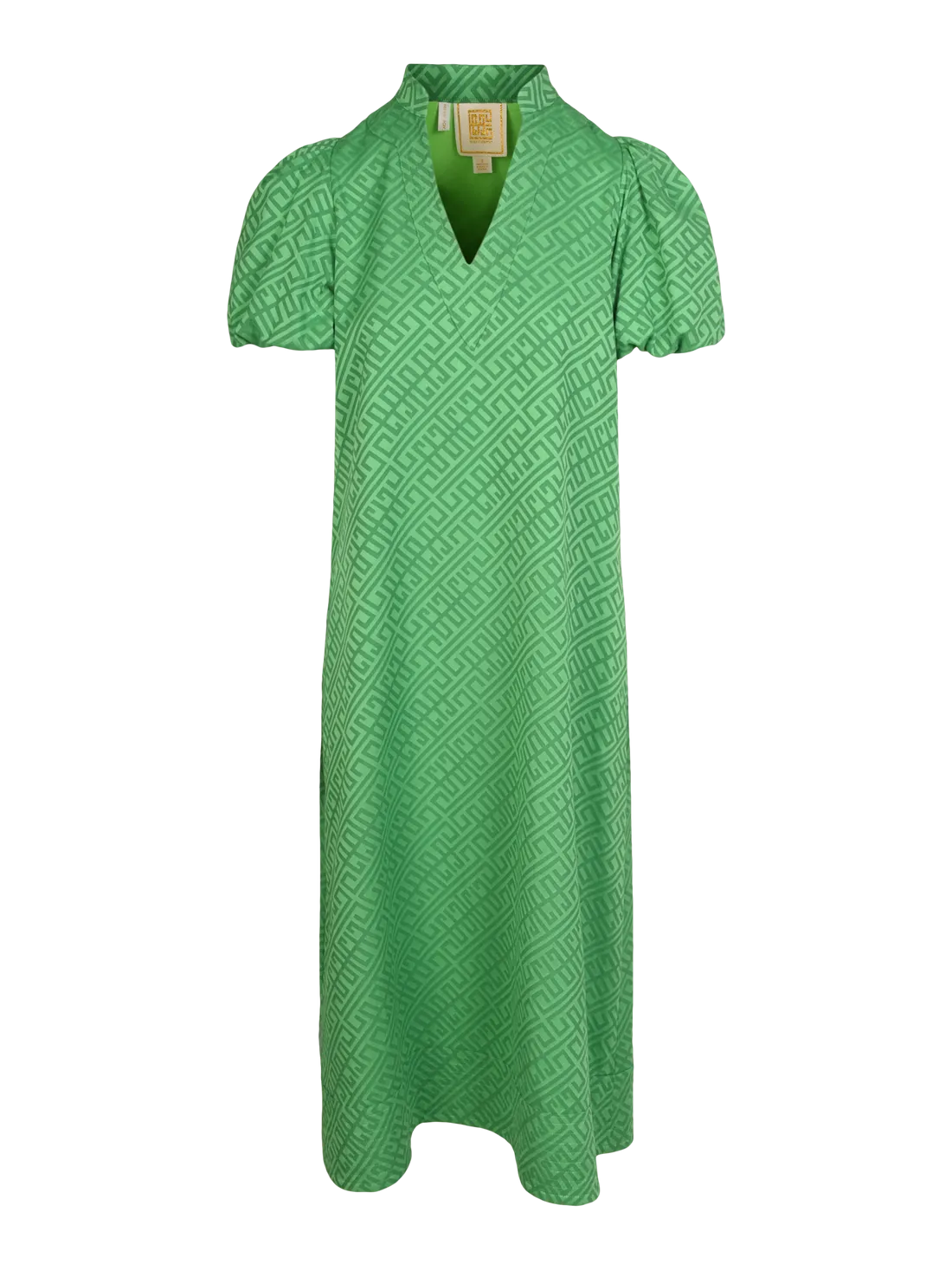 Hampton Dress in Fairway Green by Emily McCarthy