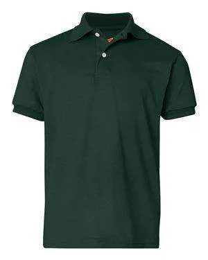 Hanes Youth EcoSmart® Jersey Polo Shirt - 054Y