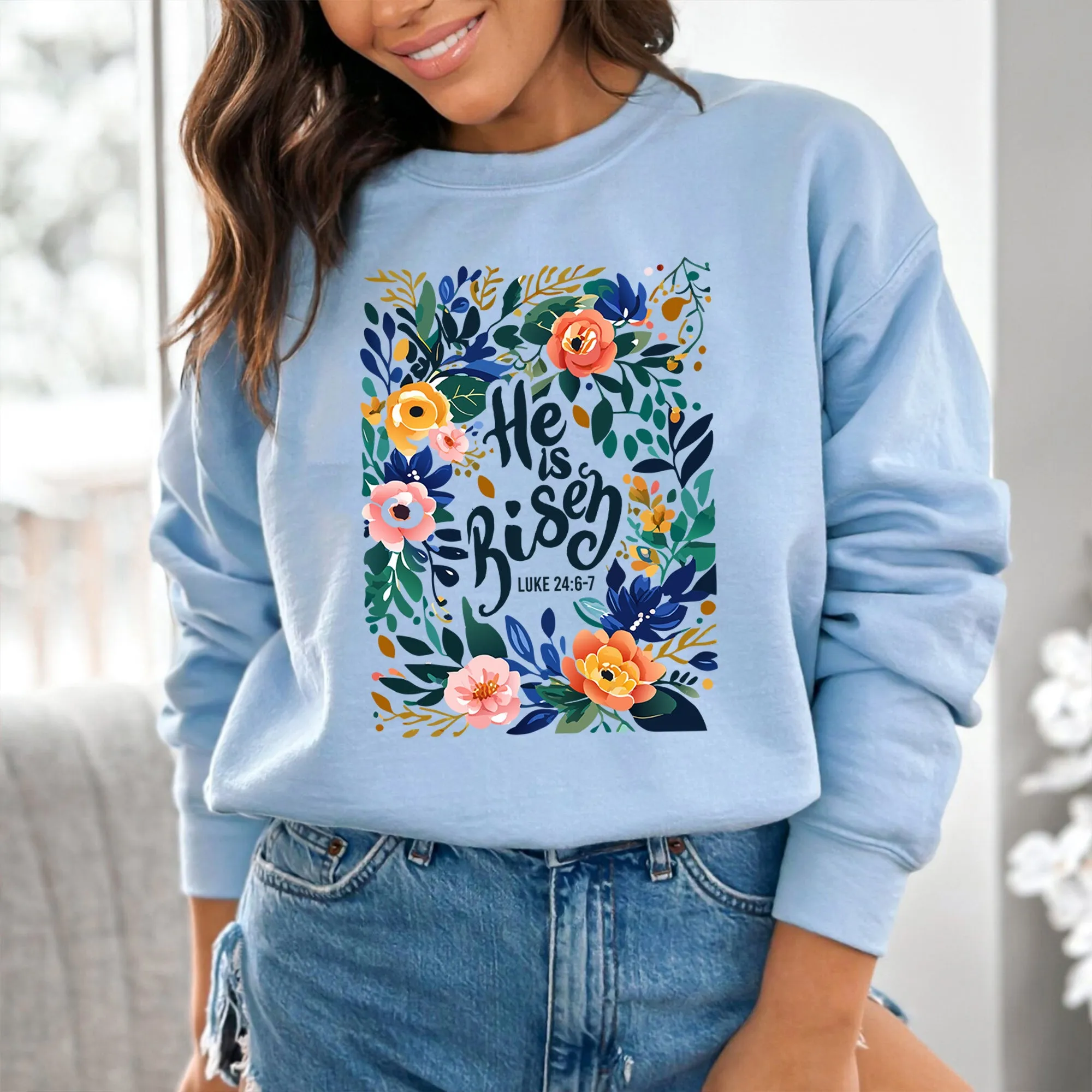 He Is Risen Sweatshirt, Easter Crewneck, Kids Retro Easter Sweatshirt, Religious Easter Shirt, A Lot Can Happen in 3days Shirt, Easter Shirt