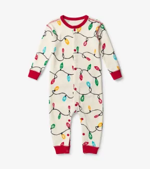 Holiday Lights Baby PJ Set