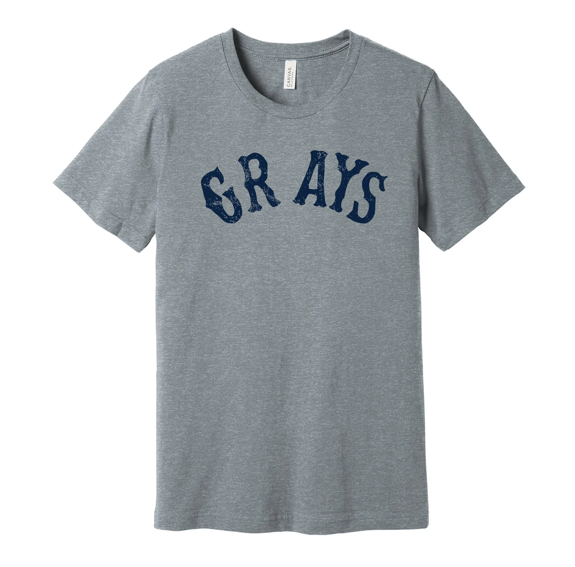 Homestead Grays Distressed Logo Shirt - Defunct Baseball Team - Celebrate Black Heritage and History - Hyper Than Hype