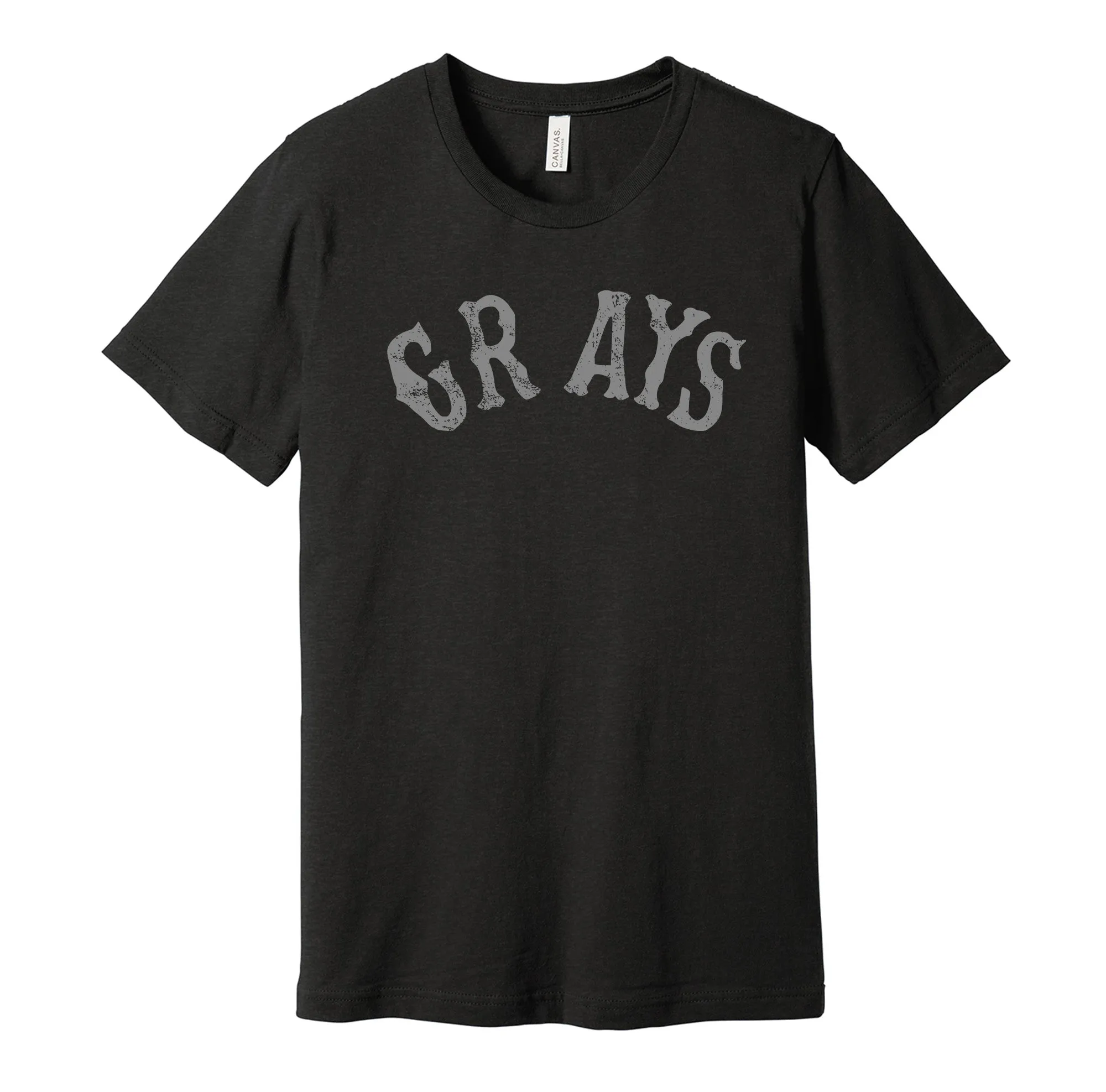 Homestead Grays Distressed Logo Shirt - Defunct Baseball Team - Celebrate Black Heritage and History - Hyper Than Hype