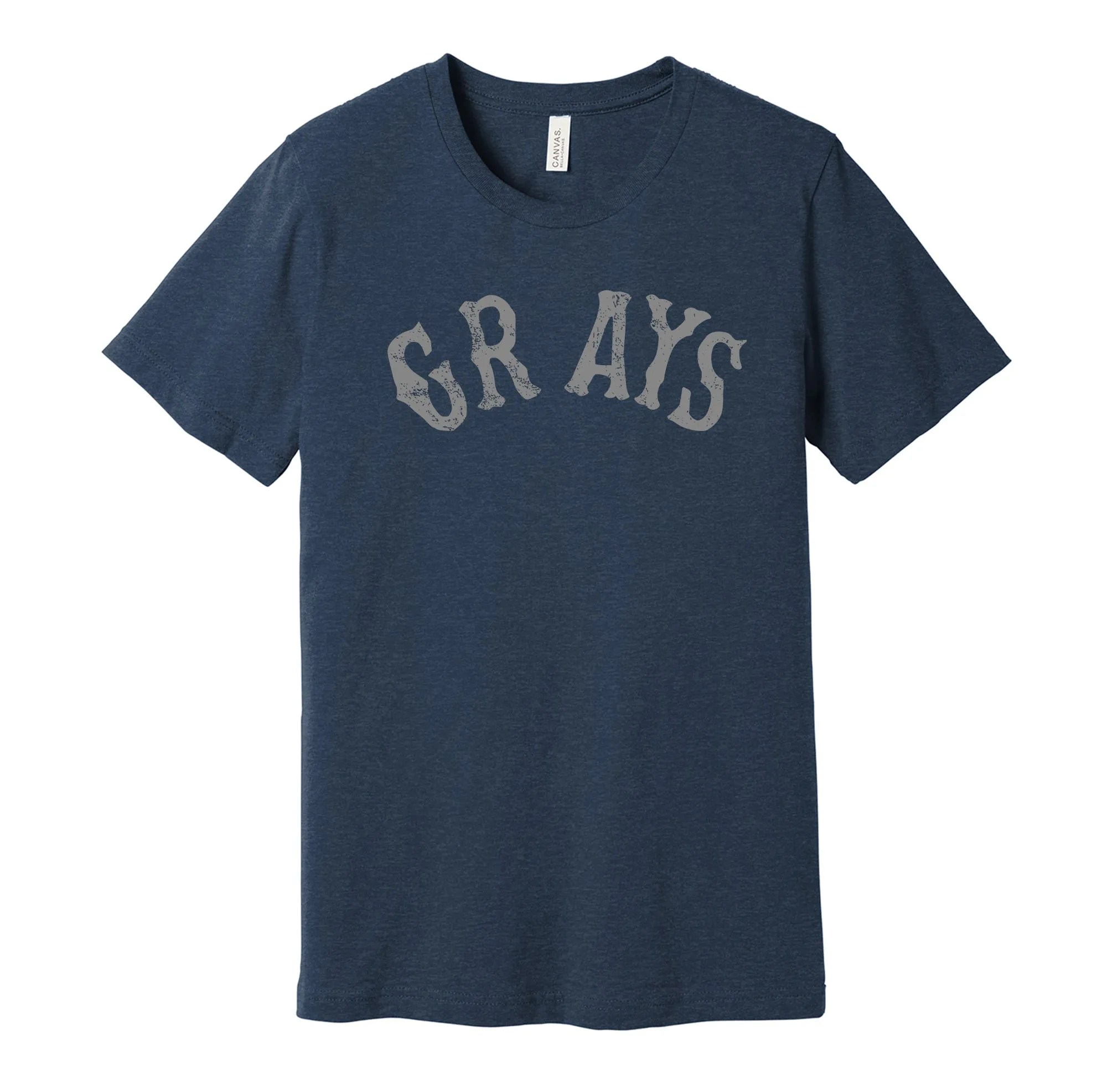 Homestead Grays Distressed Logo Shirt - Defunct Baseball Team - Celebrate Black Heritage and History - Hyper Than Hype