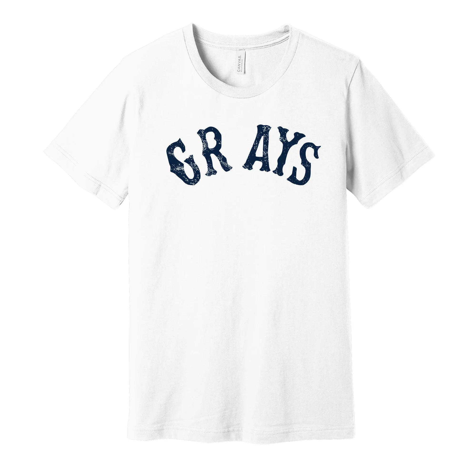 Homestead Grays Distressed Logo Shirt - Defunct Baseball Team - Celebrate Black Heritage and History - Hyper Than Hype