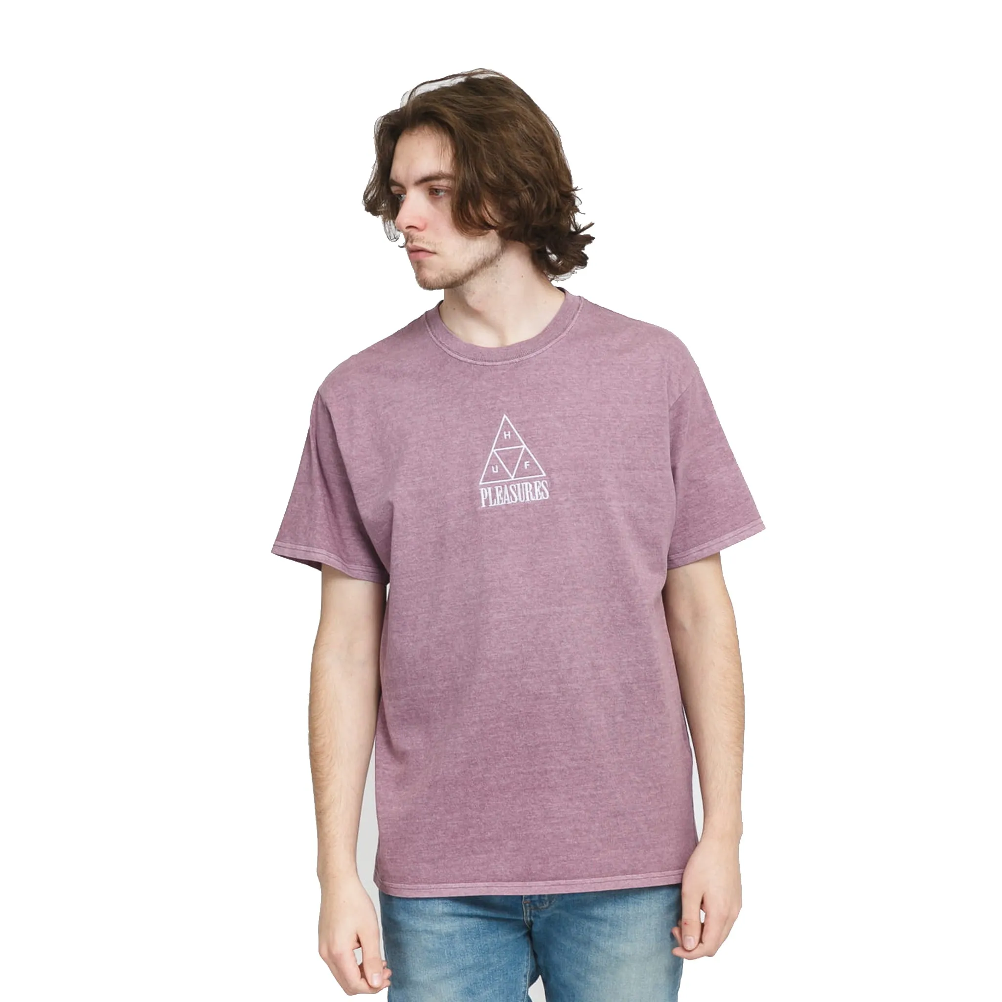 HUF X PLEASURES Dyed Tee