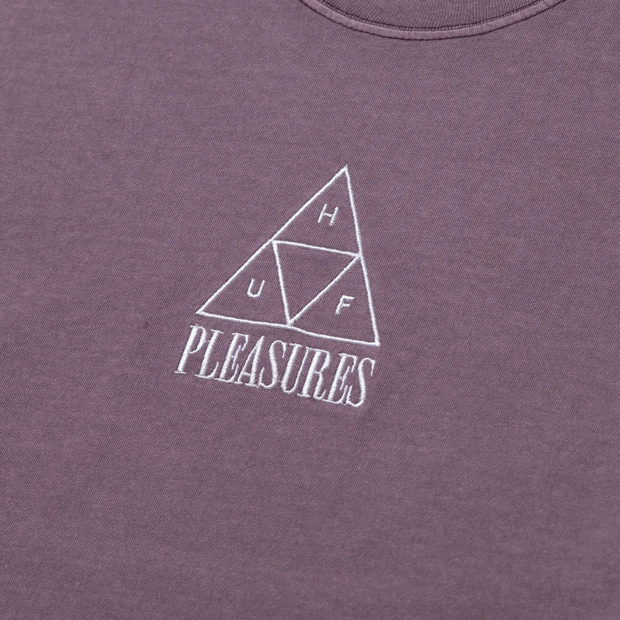 HUF X PLEASURES Dyed Tee