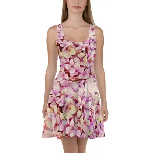 Hydrangea Skater Dress