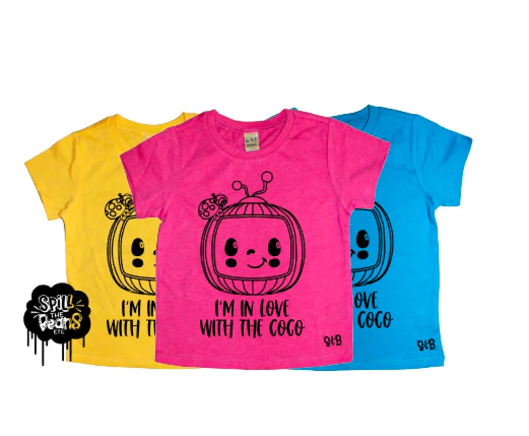 I'm in Love with the Coco Cocomelon Kids Tee