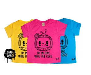 I'm in Love with the Coco Cocomelon Kids Tee