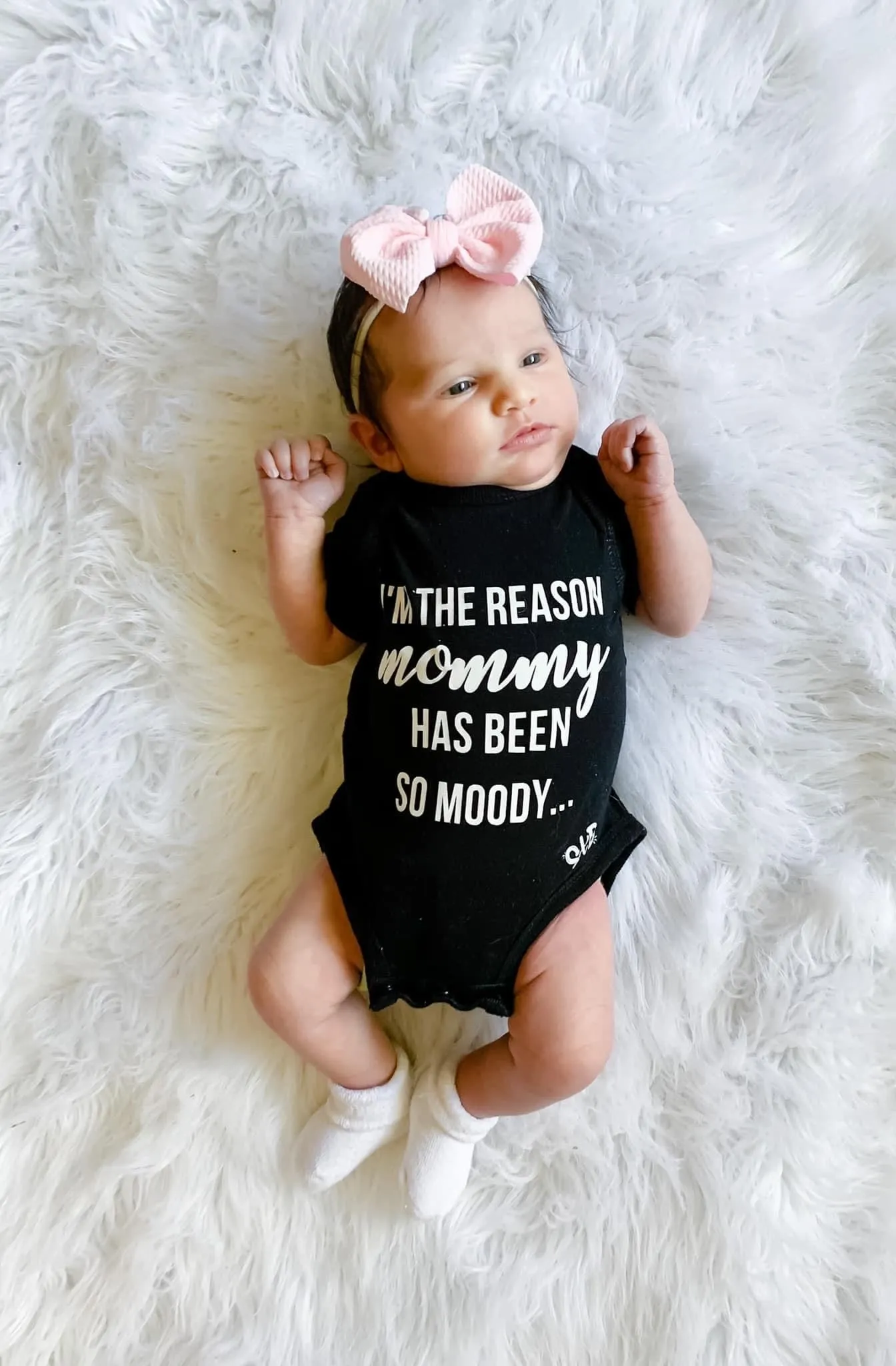 I’m the Reason Mommy has been so Moody Bodysuit or Tee