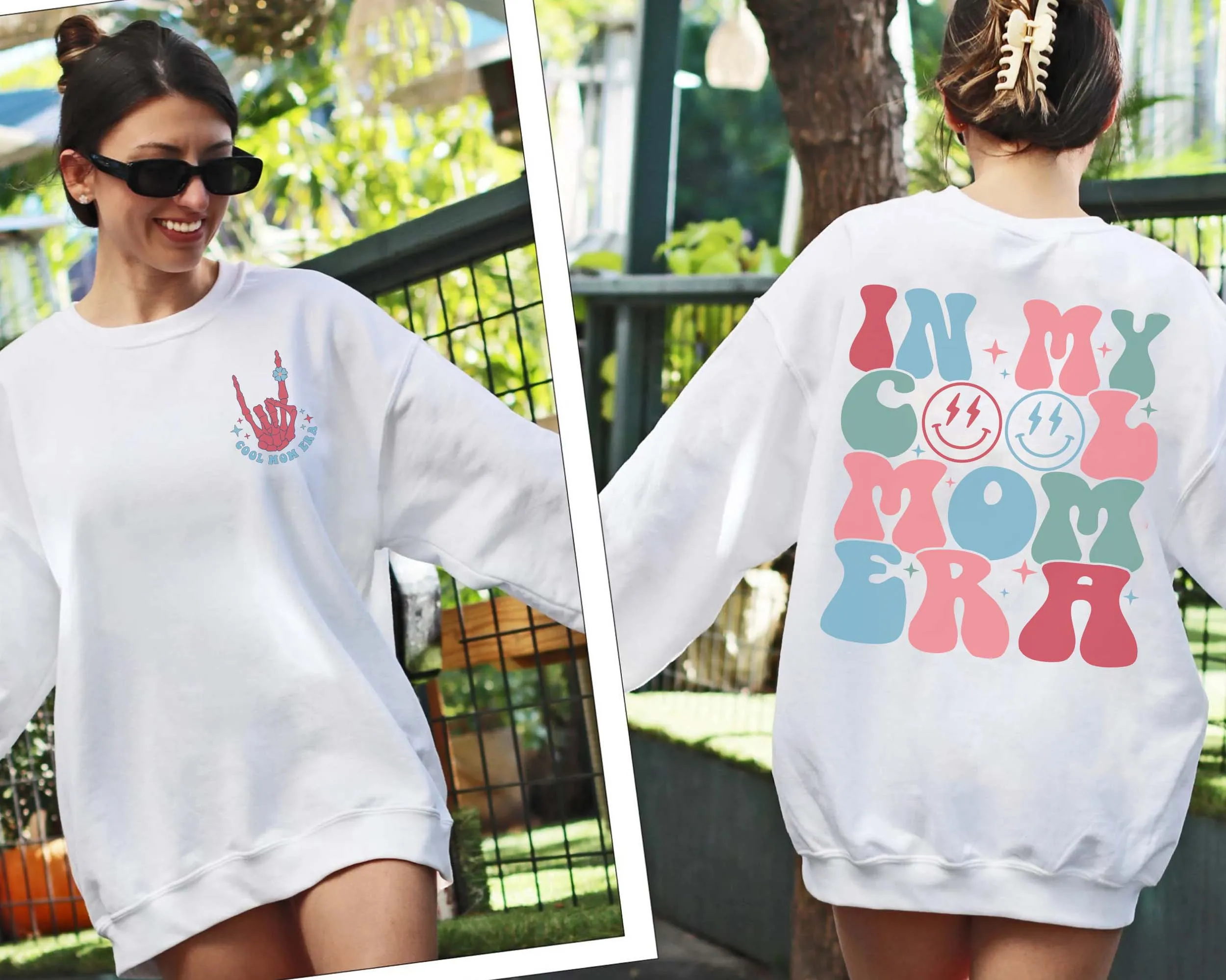 In My Cool Mom Era Sweatshirt, Retro Mom Crewneck, Funny Mom Gift, Concert Shirt, Mom Era Shirt, Mother's Day Gift, Gift For Mom, Swifty Mom