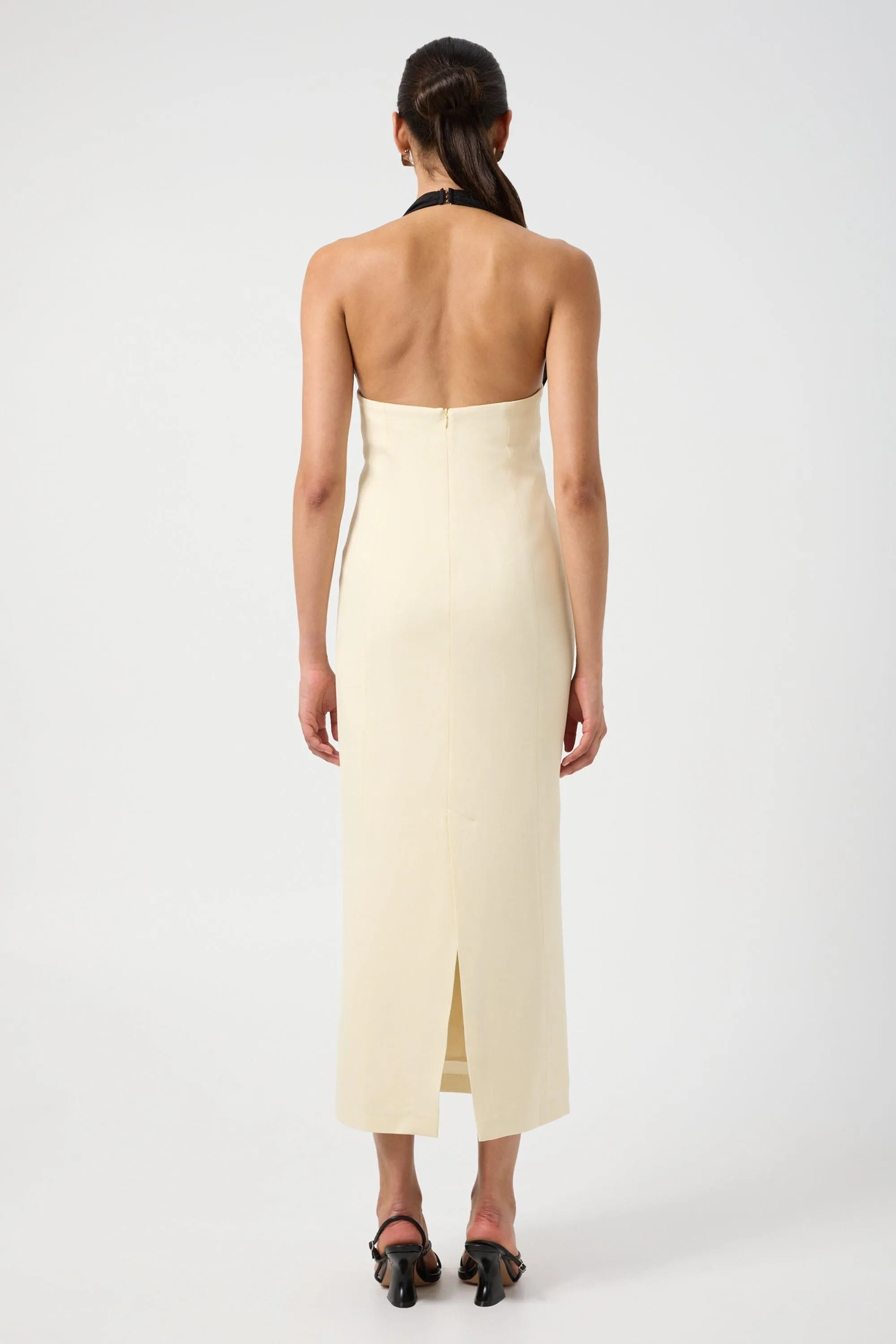 INVERSE MIDI DRESS