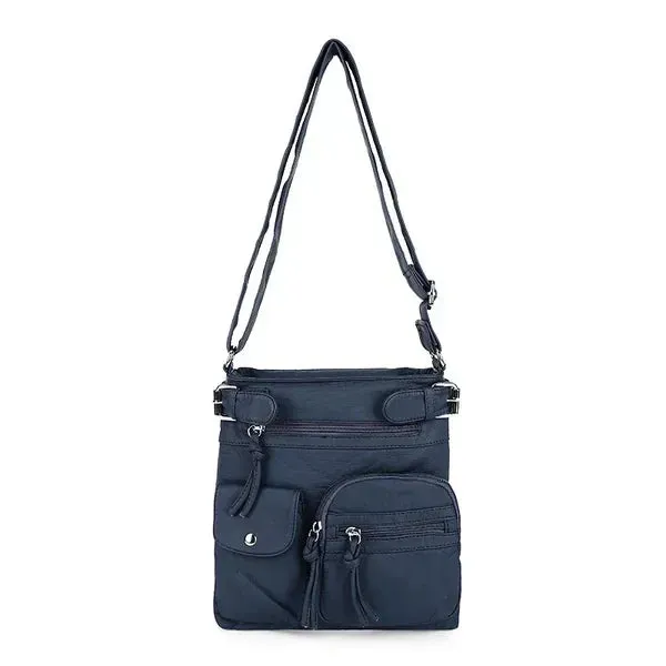Irma® | Shoulder bag made of soft leather with multiple compartments