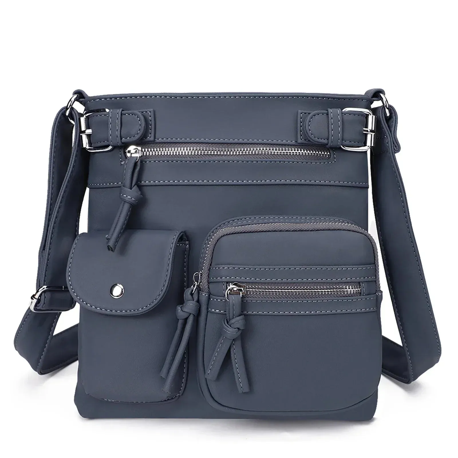 Irma® | Shoulder bag made of soft leather with multiple compartments