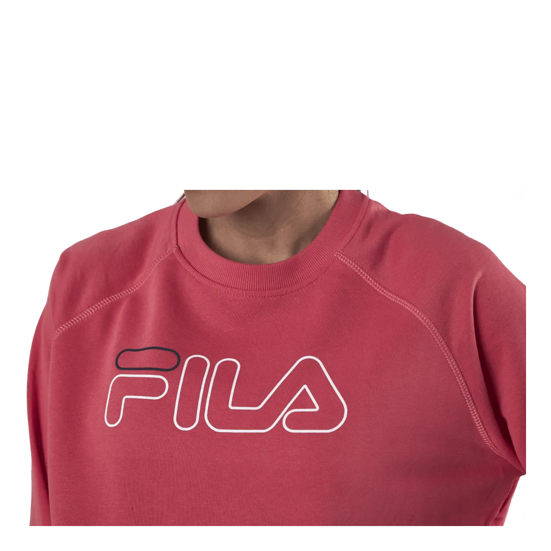 Jamina Cropped Crew Sweat Pink