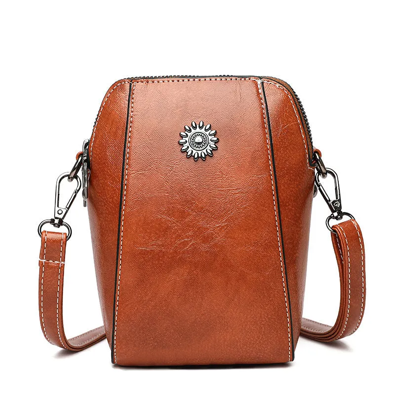 Jessica® | Stylish mini shoulder bag made of soft leather