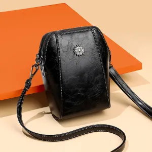 Jessica® | Stylish mini shoulder bag made of soft leather