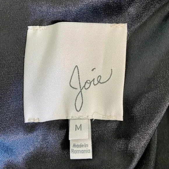 Joie Leopard Print Moto Jacket