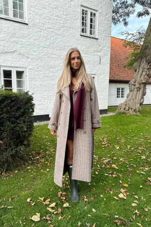 JulieIC Trenchcoat - Brun Tern