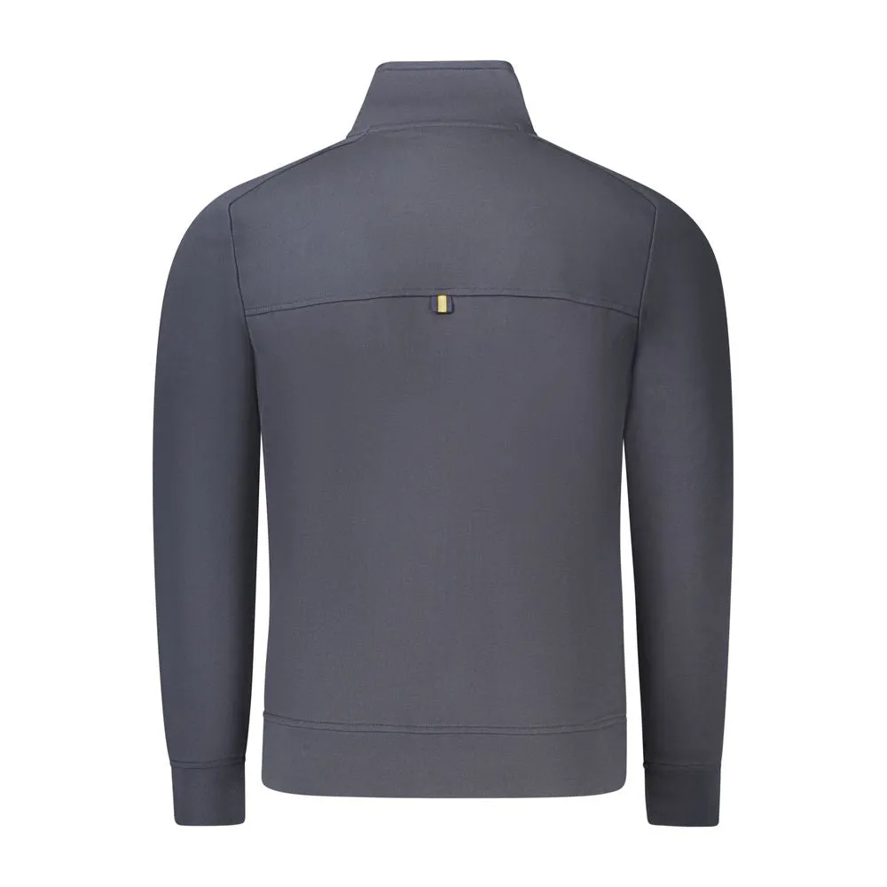 K-WAY Blue Cotton Men Sweater
