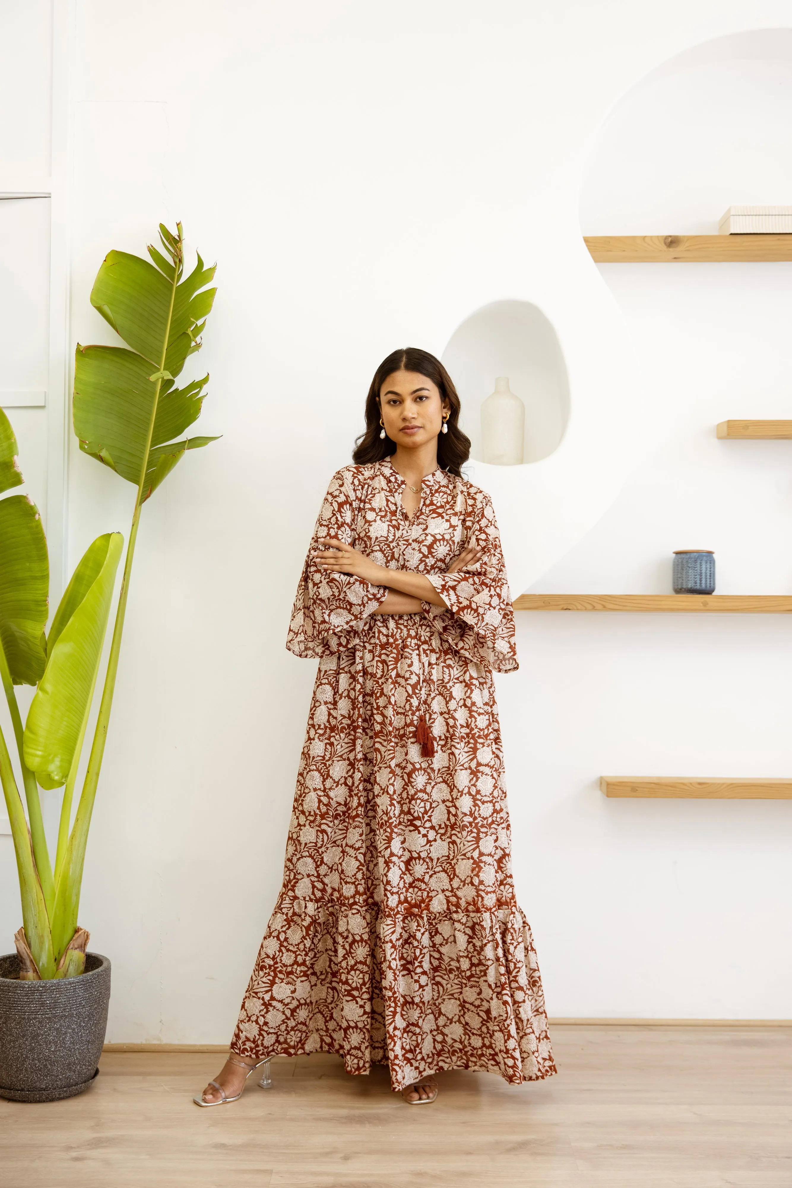 Kaila Tier Ruffle Dress