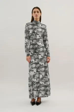 KBS Rosalina Dress | Grey Print