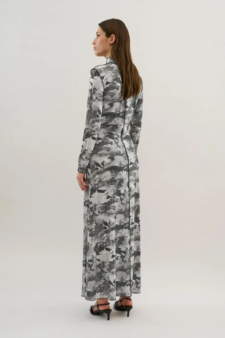 KBS Rosalina Dress | Grey Print