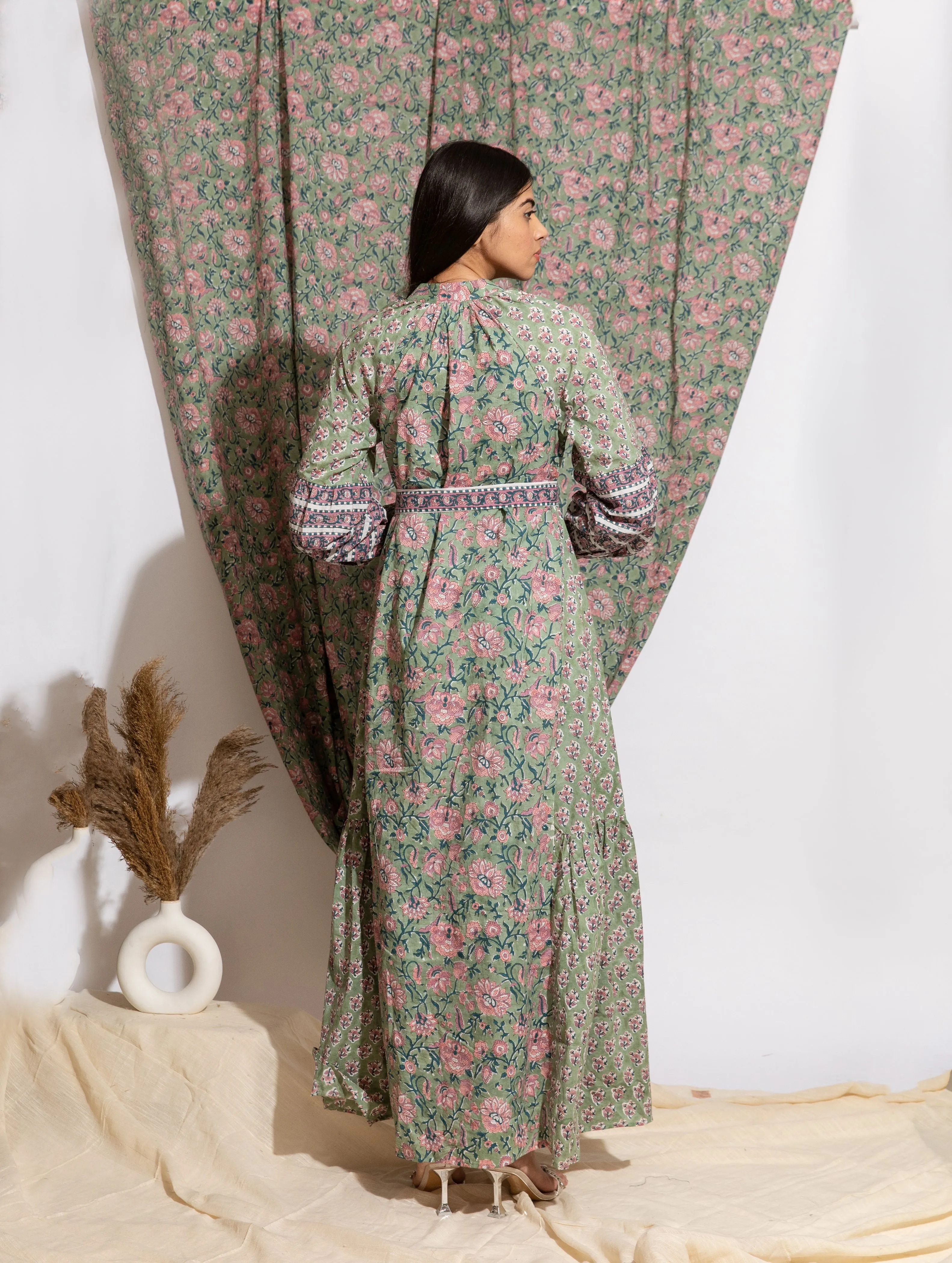 Kinmay Tier Ruffle Dress