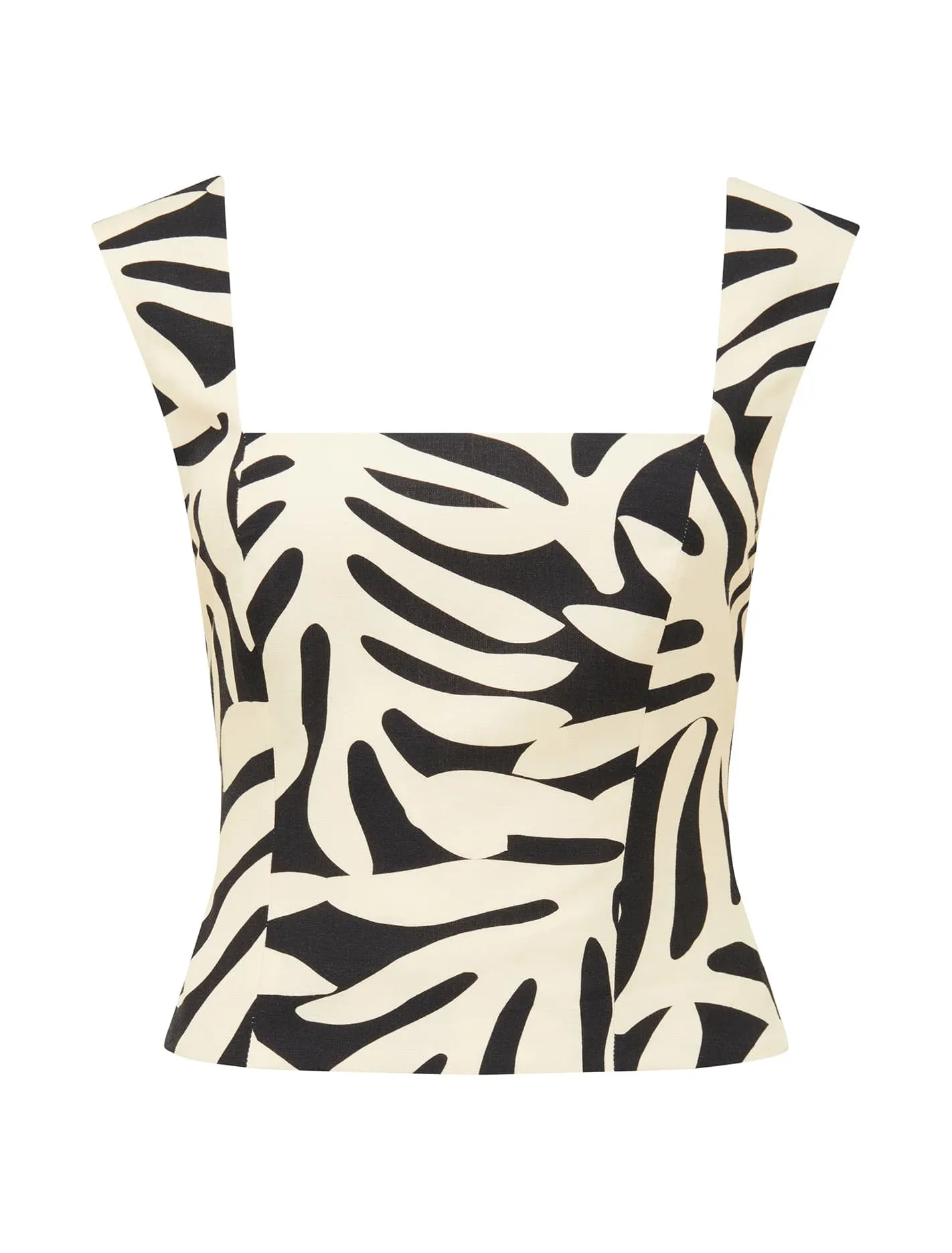 Kinsley Fitted Linen Tank Top