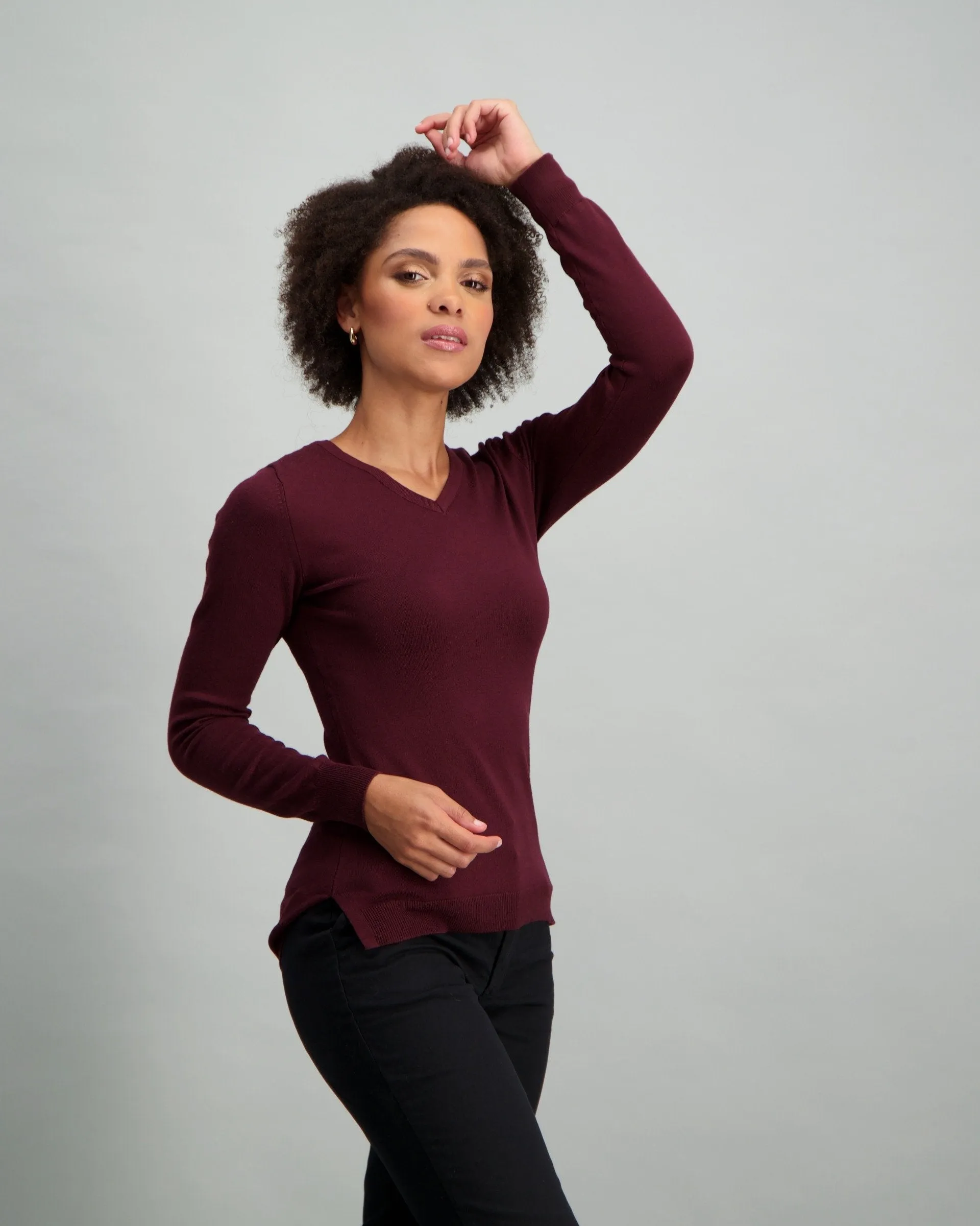 Ladies Basic Pullover