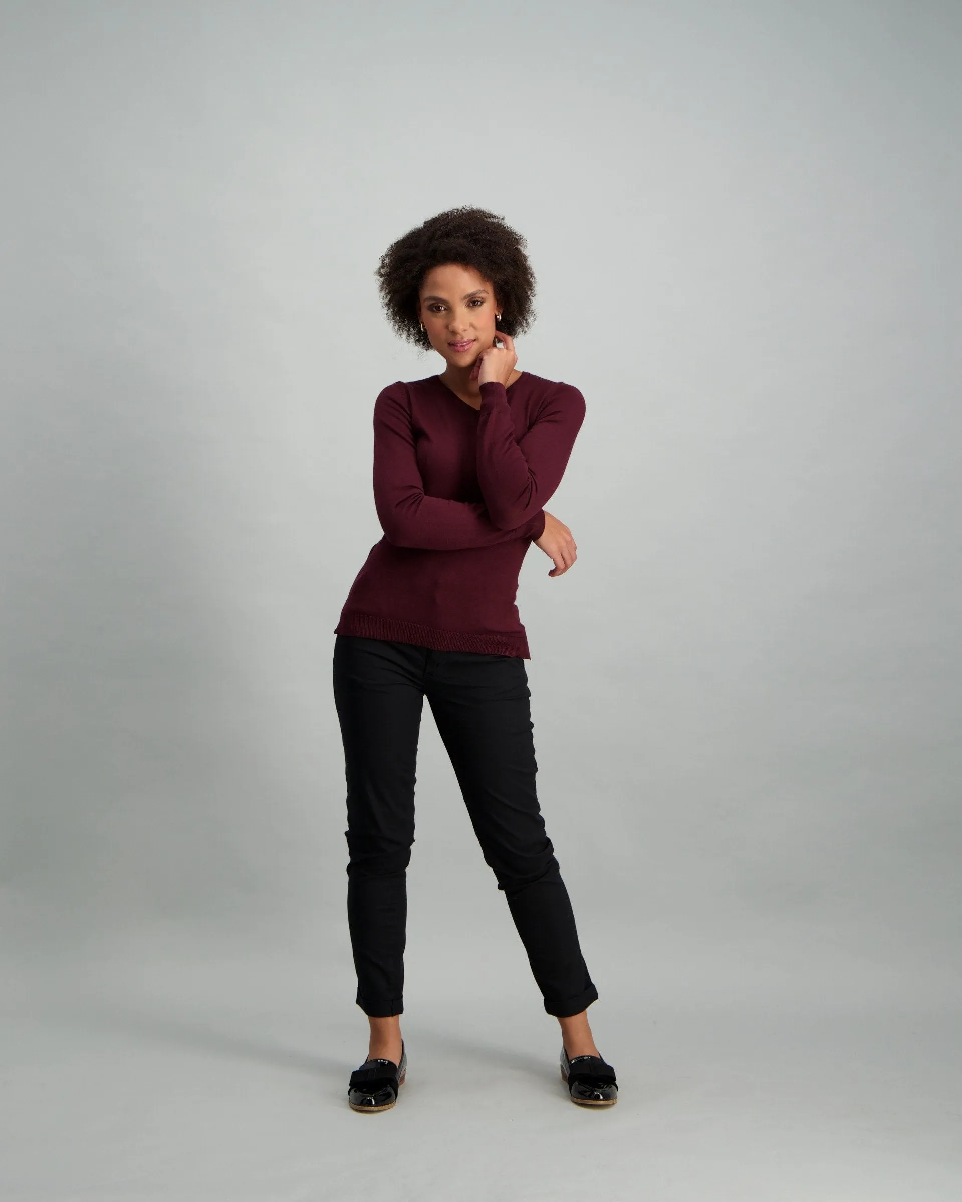 Ladies Basic Pullover