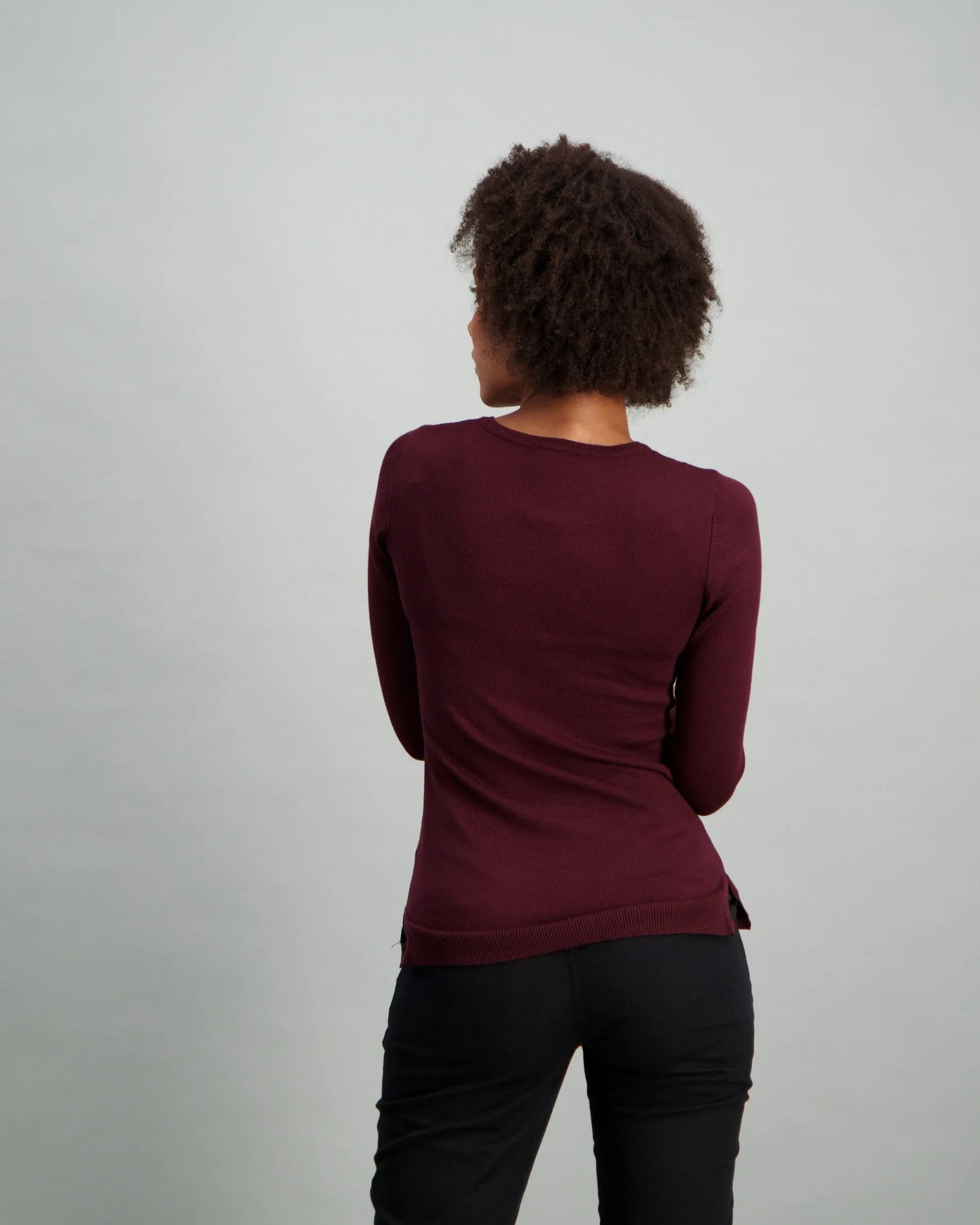 Ladies Basic Pullover