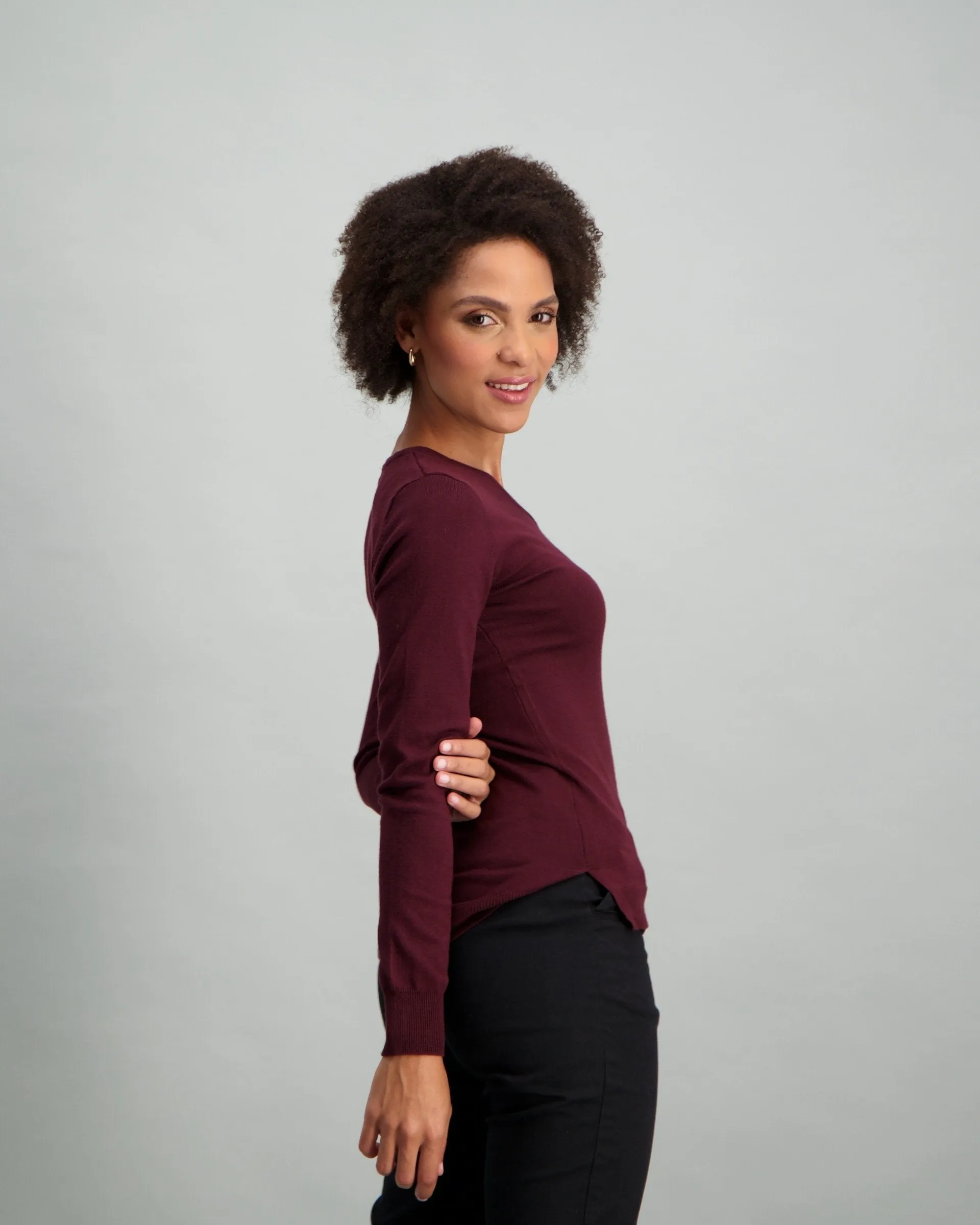 Ladies Basic Pullover