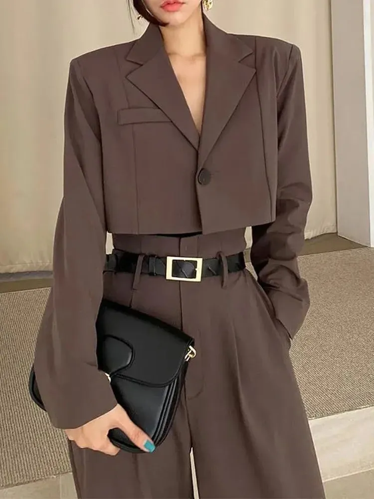 Lady blazer suits for fashionable chic