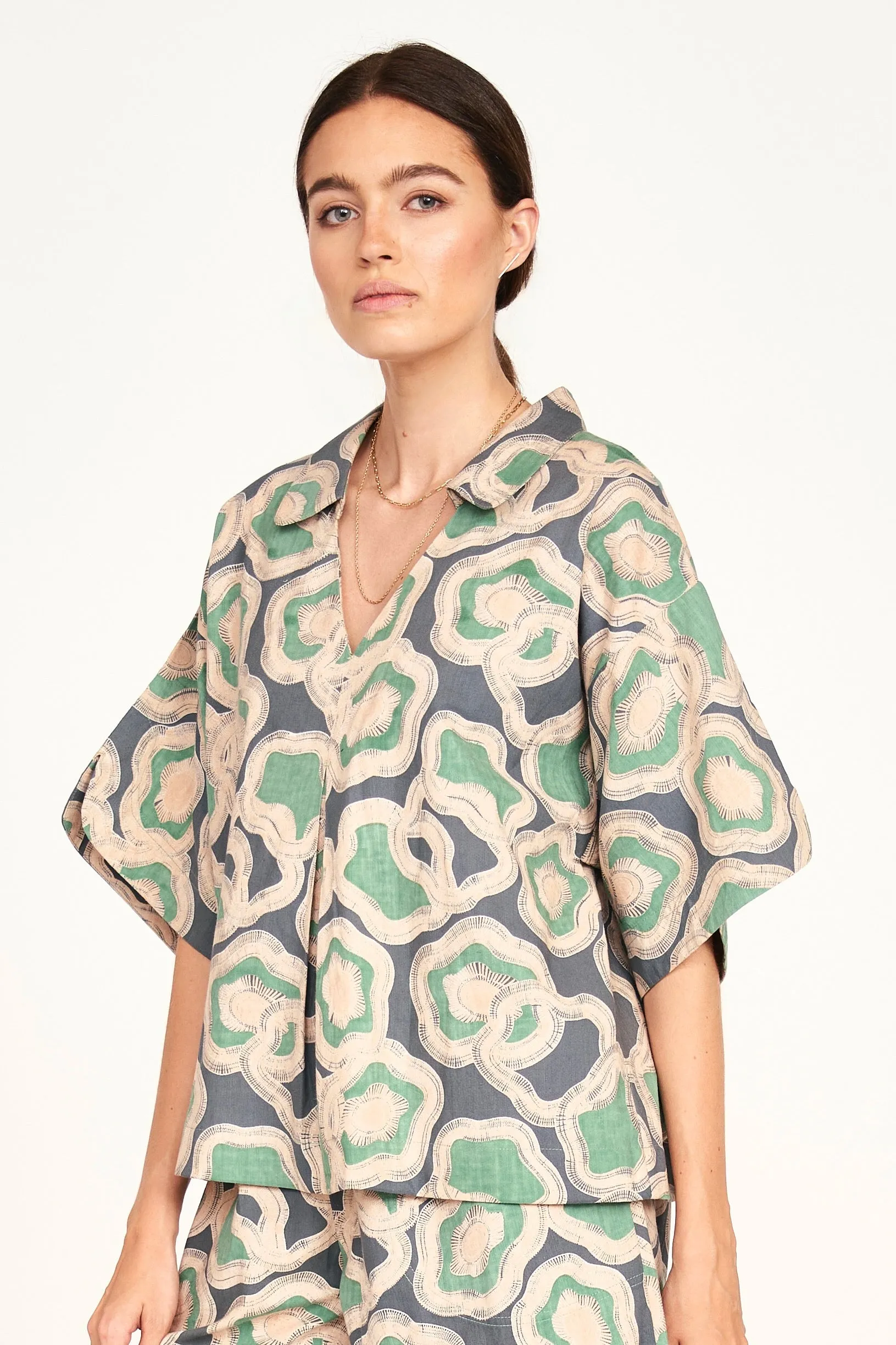 Lanai Top in Marine Puddles