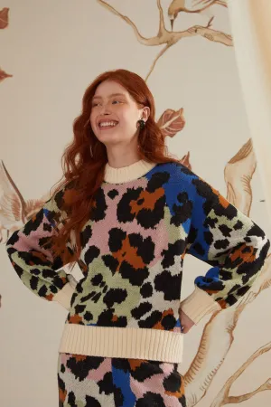 LEOPARD SWEATER