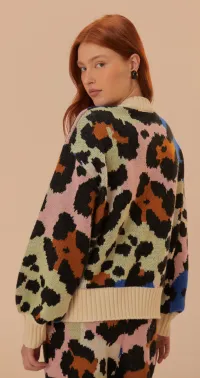 LEOPARD SWEATER