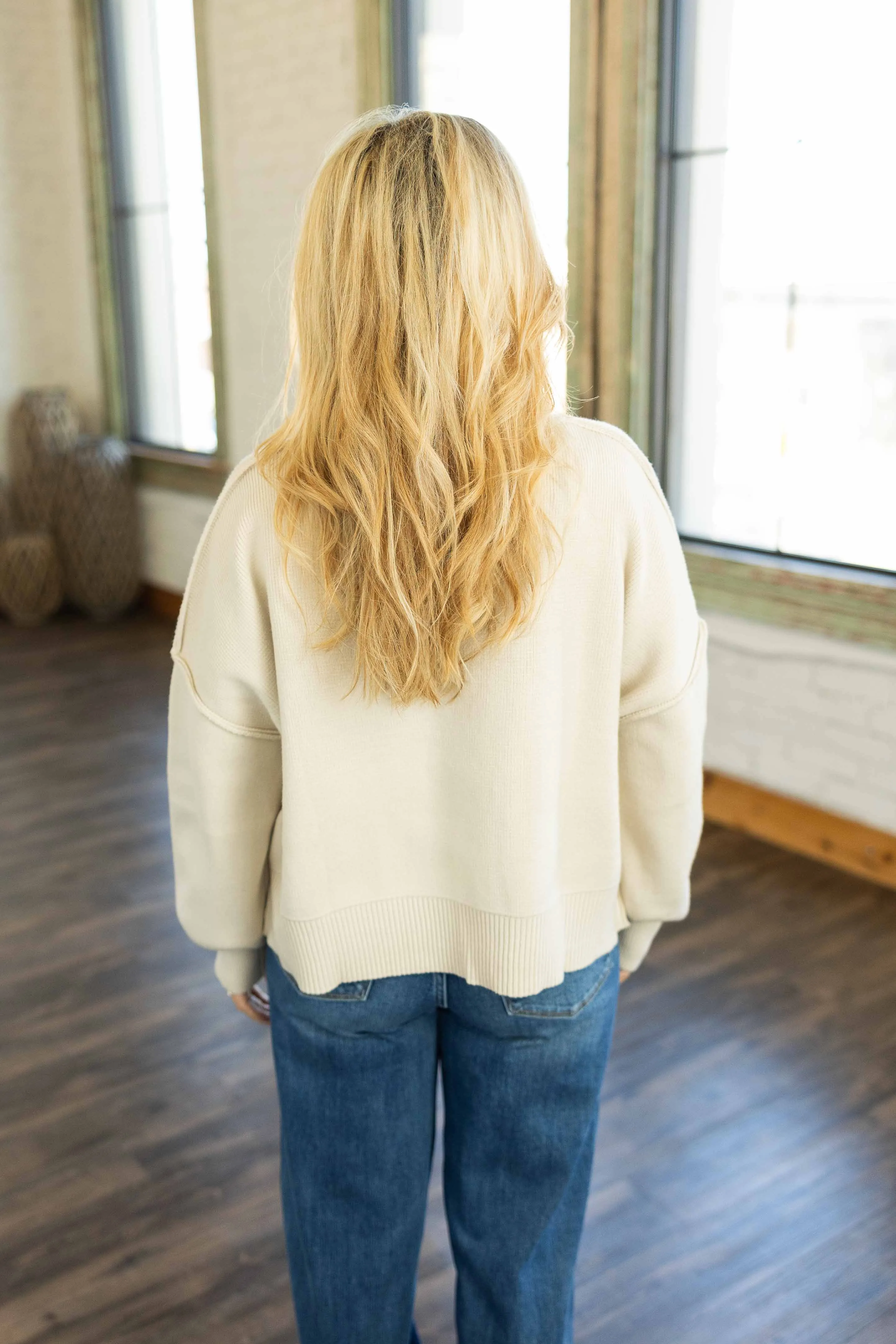 LEYLA LONG SLEEVE SWEATER