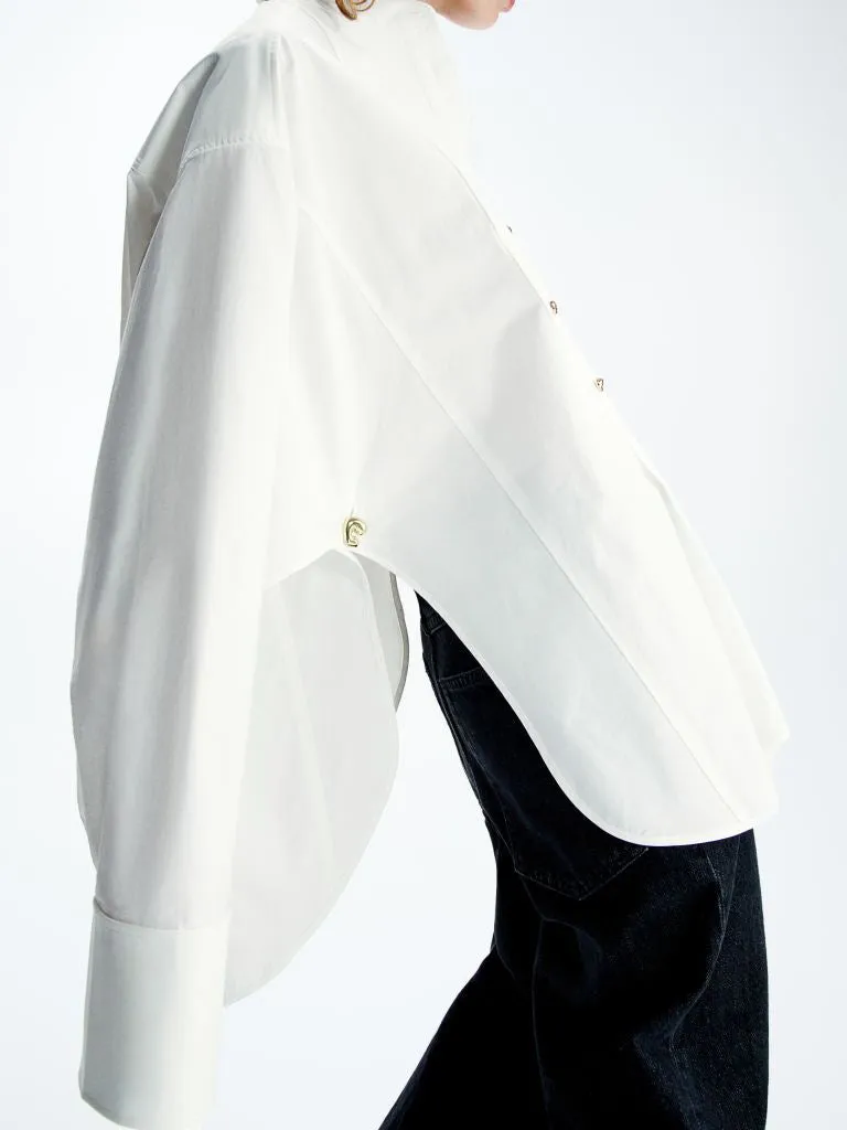 Livia – Chic Tuxedo Shirt & Fringed Trim Pants Set for Women