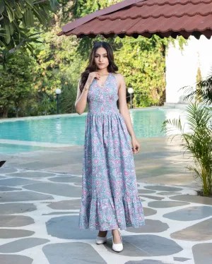 Long Halter Dress