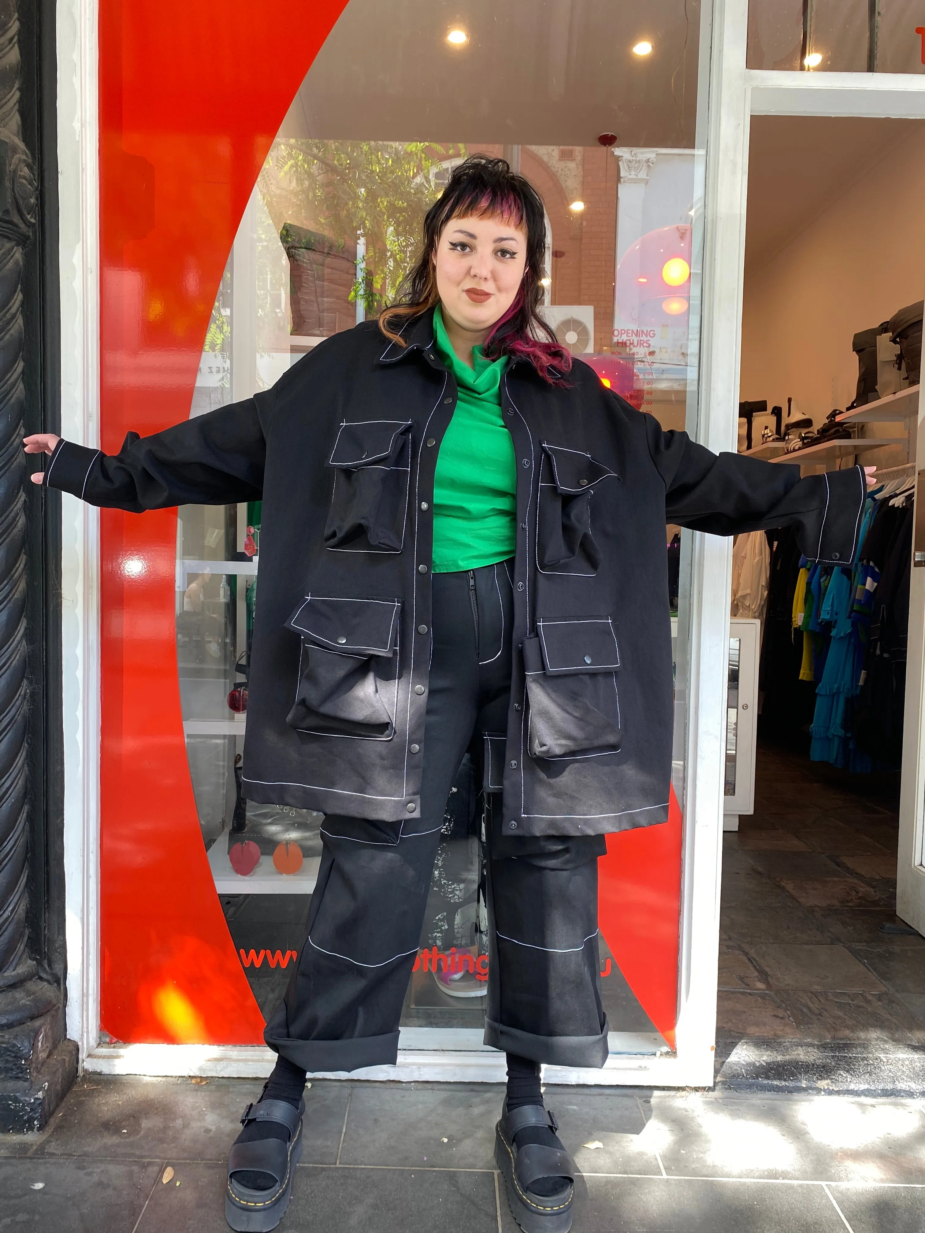 Long Pocket Jacket