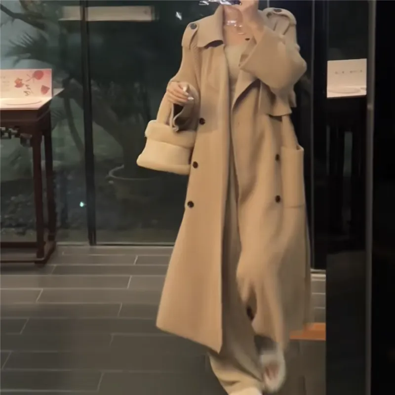 Loose Cardigan Long Jacket