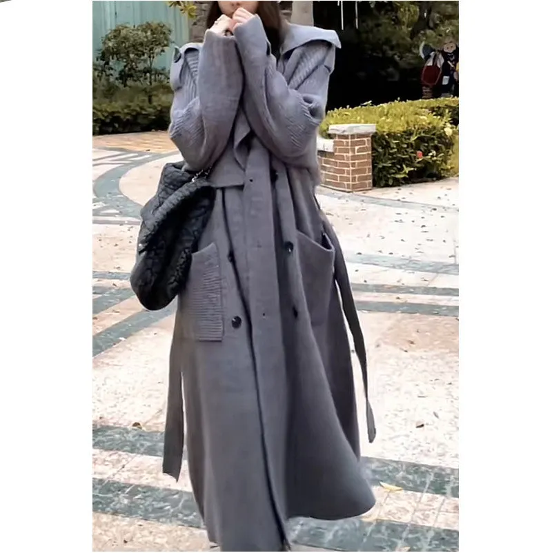 Loose Cardigan Long Jacket