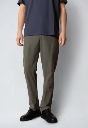 Luca cotton/linen pants - Army