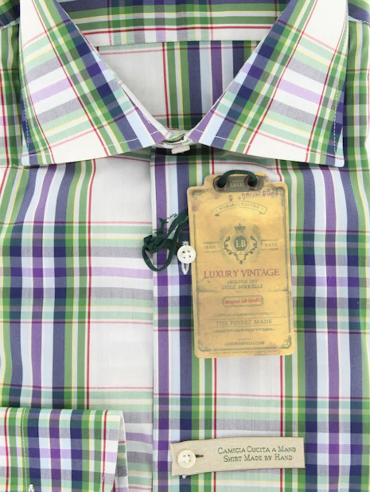 Luigi Borrelli Green Shirt - Extra Slim