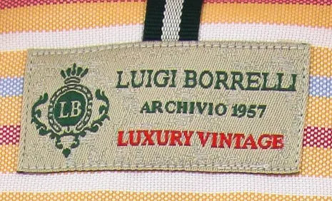 Luigi Borrelli Orange Shirt - Extra Slim