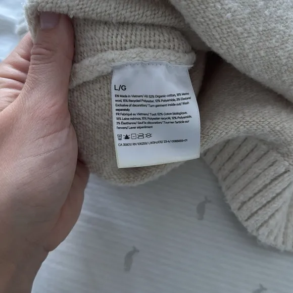 Lululemon Merino Wool Blend Sweater